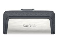 SanDisk Ultra Dual - USB Flash-asema - 128 Gt - USB 3.1 / USB-C SDDDC2-128G-G46