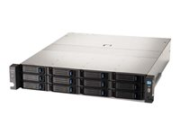 LenovoEMC px12-450r Network Storage Array 70BR - NAS-server - 12 fack - 8 TB - kan monteras i rack - SATA 3Gb/s - HDD 2 TB x 4 - RAID 0, 1, 5, 6, 10, JBOD, 5 hot spare, 6-reservsnabbyte - RAM 8 GB - Gigabit Ethernet - iSCSI support - 2U - TopSeller 70BR9001WW