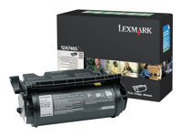 Lexmark - Erittäin tuottoisa - musta - alkuperäinen - väriainekasetti LCCP, LRP malleihin Lexmark T632, T634, T634dtn-32, X632, X634 12A7465