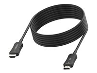 VISION - HDMI-kabel - HDMI hane till HDMI hane - 30 m - fiberoptisk - svart - stöd för Dynamic HDR10, 8K60 Hz (7680 x 3220) stöd, 4K120Hz stöd, HDCP 2.2 stöd TC 30MHDMI8K/BL
