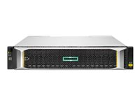 HPE Modular Smart Array 2060 16Gb Fibre Channel SFF Flash Bundle - SSD-levyjen ryhmä - 46 Tt - 24 telineet (SAS-3) - SSD 3.84 Tt x 12 - 16Gb Fibre Channel (ulkoinen) - telineasennettava - 2U S2E41B