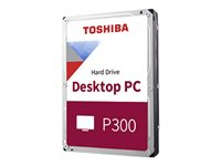 Toshiba P300 Desktop PC - Kiintolevyasema - 2 Tt - sisäinen - 3.5" - SATA 6Gb/s - 5400 kierrosta/min - puskuri: 128 Mt HDWD220UZSVA