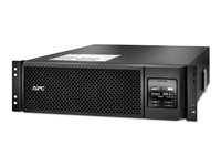 APC Smart-UPS SRT 5000VA RM - UPS (kan monteras i rack) - AC 208 V - 4800 watt - 5400 VA - 1-fas - Ethernet 10/100, USB - utgångskontakter: 4 - 3U - 3.05 m sladd - svart - APC Take-Back - för P/N: NBPD0150, SRT192BP, SRT192BPUS, SRT192RMBP, SRT192RMBPUS SRT5KRMXLT
