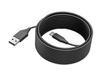 Jabra - USB-kaapeli - 24 pin USB-C (uros) to USB (uros) - USB 2.0 - 5 m malleihin PanaCast 50 14202-11