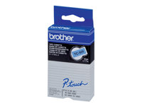 Brother - Svart, blå - Rulle (1,2 cm x 7,7 m) 1 stk band för skrivare - för P-Touch PT-15, PT-20, PT-2000, PT-3000, PT-500, PT-5000, PT-6, PT-8, PT-8E TC501