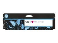 HP 980 - 86.5 ml - magenta - alkuperäinen - mustepatruuna malleihin Officejet Enterprise Color MFP X585; Officejet Enterprise Color Flow MFP X585 D8J08A