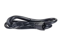 APC - Strömkabel - IEC 60320 C19 till IEC 60320 C20 - 4.57 m - svart - för P/N: SMT2200I-AR, SMT2200R2I-AR, SMT3000I-AR, SMT3000R2I-AR, SRT10RMXLIX806, SRT2200XLI-KR AP9887