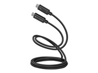 Hyper HyperDrive - Thunderbolt-kabel - USB-C (hane) till USB-C (hane) - USB4 / Thunderbolt 3 / Thunderbolt 4 - 2 m HDTB4AC2GL