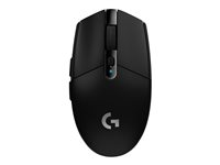 Logitech G G305 - Hiiri - optinen - 6 painiketta - langaton - 2.4 GHz - USB johdoton vastaanotin - musta 910-005283