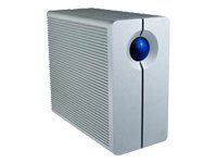 LaCie 2big - NAS-server - 2 fack - 8 TB - HDD 4 TB x 2 - RAID 0, 1 - RAM 256 MB - USB 2.0 / Gigabit Ethernet 9000271