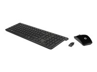 HP C6010 Wireless Desktop - Sats med tangentbord och mus - trådlös - 2.4 GHz - svensk - för Pavilion Gaming Laptop; Pavilion Laptop g4; Pavilion TouchSmart; Pavilion x2; TouchSmart H6R55AA#ABS
