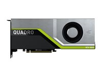 NVIDIA Quadro - Grafikkort - Quadro RTX 5000 - 16 GB GDDR6 - PCIe 3.0 x16 - 4 x DisplayPort, USB-C - Adaptrar ingår VCQRTX5000-PB