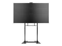 Multibrackets M Floorbase XL - Teline - moottorikäyttöinen malleihin LCD-näyttö / videoneuvottelujärjestelmä - musta -näytön koko: 42"-100" - lattialla seisova - lähtö: DC 32 V 7350105210174