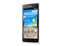 Huawei Ascend Y530 - 3G pekskärmsmobil - RAM 512 MB / Internminne 4 GB - microSD slot - LCD-skärm - 4.5" - 480 x 854 bildpunkter - rear camera 5 MP - vit 51058306