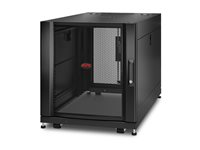 APC NetShelter SX - Rack skåp - svart - 12U - 19" - TAA-kompatibel - för P/N: SMTL1500RM3UC, SMTL1500RMI3UC, SRT5KRMXLTUS, SRTL3KRM1UC, SRTL3KRM1UNC AR3103