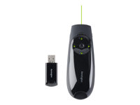 Kensington Presenter Expert Green Laser with Cursor Control - Presentationsfjärrkontroll - radio - svart K72426EU