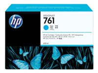 HP 761 - 3-pack - 400 ml - cyan - original - bläckpatron - för DesignJet T7100, T7200, T7200 Production Printer CR272A