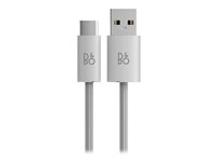 Bang & Olufsen - Kaapeli vain latausta varten - USB uros to 24 pin USB-C uros - harmaa sumu 1266301