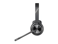 HP Poly Voyager 4310 - Voyager 4300 UC series - headset - på örat - Bluetooth - trådlös, kabelansluten - svart - Zoomcertifierad 76U48AA