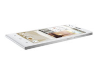 Huawei Ascend G6 - 4G pekskärmsmobil - RAM 1 GB / Internminne 8 GB - microSD slot - LCD-skärm - 4.5" - 960 x 540 pixlar - rear camera 8 MP - vit 51059277