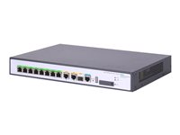 HPE FlexNetwork MSR958 - Router 8-ports-switch - 1GbE - WAN-portar: 2 - rackmonterbar JH300A