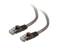 C2G Cat5e Booted Unshielded (UTP) Network Patch Cable - Kytkentäkaapeli - RJ-45 (uros) to RJ-45 (uros) - 10 m - UTP - CAT 5e - valettu, piikitön, säikeinen - ruskea 83679