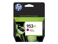 HP 953XL - 18.5 ml - Tuottoisa - magenta - alkuperäinen - kuplapakkaus - mustepatruuna malleihin Officejet Pro 77XX, 82XX, 87XX F6U17AE#BGX