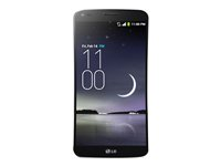 LG G Flex D955 - 4G pekskärmsmobil - RAM 2 GB / Internminne 32 GB - OLED-skärm - 6" - 1280 x 720 pixlar - rear camera 13 MP - svart LGD955.ANEUTS