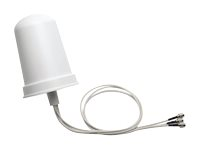 Cisco Aironet 2.4-GHz MIMO Wall-Mounted Omnidirectional Antenna - Antenn - Wi-Fi - 4 dBi - rundstrålande - utomhus, kan monteras på vägg, inomhus - återanvänd AIR-ANT2440NV-R-RF
