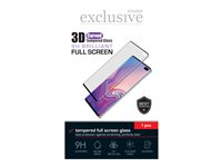 Insmat Exclusive - Näytön suojus tuotteelle matkapuhelin - 3D - lasi - kehyksen väri musta malleihin Samsung Galaxy S20, S20 5G 861-1145
