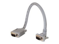 C2G Premium SXGA 90° Up Angled - VGA-förlängningskabel - HD-15 (VGA) (hane) till HD-15 (VGA) (hona) - 7 m - 90° anslutning 81056