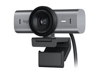 Logitech Master Series MX Brio - Livestreamingkamera - färg - 8,5 MP - 3840 x 2160 - 4K, 1080p - ljud - USB-C 960-001554