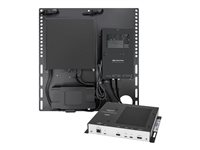 Crestron Flex UC-ENGINE-BRKT-Z-UPGRD-BRKTX - With Zoom Rooms - uppgraderingslösning (mini-dator, sändare, HDMI över CAT5 till USB 3.0 omvandlare) - svart - power adapter included UC-ENGINE-BRKT-Z-UPGRD-BRKTX