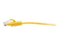 C2G 25ft (7.6m) Cat6a Snagless Unshielded (UTP) Slim Ethernet Network Patch Cable - Yellow - Kytkentäkaapeli - RJ-45 (uros) to RJ-45 (uros) - 7.6 m - 4.8 mm - UTP - CAT 6a - valettu, piikitön - keltainen C2G30173