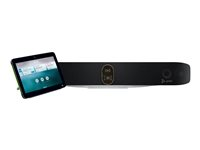 HP Poly Studio X72 - Utan nätsladd - paket för videokonferens (videofält, Poly TC10 pekstyrenhet) - Zoomcertifierad, Certifierad för Microsoft-teams - svart - TAA-kompatibel - power adapter included A4MB1AA#AC3
