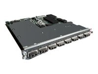 Cisco Catalyst 6900 Series 8-Port 10 Gigabit Ethernet Fiber Module with DFC4 - Expansionsmodul - 10GbE - 10GBase-X - 8 portar - för Catalyst 6503-E, 6504-E, 6506-E, 6506-E IDSM-2, 6509-E, 6509-E 10Gig, 6513-E WS-X6908-10G-2T=