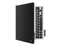 Logitech - Tangentbord och foliefodral - trådlös - Bluetooth - Nordisk - kolsvart 920-005464