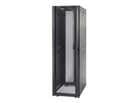 APC NetShelter SX Enclosure Without Sides Without Doors - Teline avoin kehys - musta - 48U - 19" AR3107X617