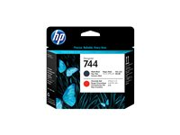 HP 744 - Svart, kromröd - skrivhuvud - för DesignJet Z2600 PostScript, Z5600 PostScript F9J88A