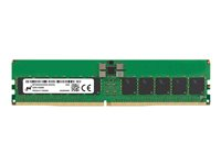 Micron - DDR5 - moduuli - 48 Gt - DIMM 288 nastaa - 4800 MHz / PC5-38400 - CL40 - rekisteröity - ECC MTC20F208XS1RC48BB1R