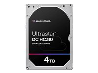 WD Ultrastar DC HC310 HUS726T4TAL5204 - Kiintolevyasema - 4 Tt - sisäinen - 3.5" - SAS 12Gb/s - 7200 kierrosta/min - puskuri: 256 Mt 0B36048