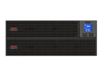APC Easy UPS SRV - UPS (telineasennettava) - Vaihtovirta 230 V - 5000 watti(a) - 5000 VA - RS-232, USB - lähtöliittimet: 1 - 4U - musta SRV5KRIRK