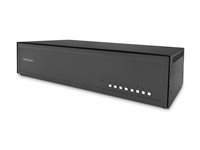 StarTech.com - Omkopplare för tangentbord/video/mus - säker - 8 x KVM port(s) - 1 lokal användare - skrivbordsmodell - TAA-kompatibel CK4-P208C