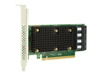 Broadcom HBA 9405W-16i - Tallennuslaitteen ohjain - 16 Kanava - SATA 6Gb/s / SAS 12Gb/s - matala profiili - PCIe 3.1 x16 05-50047-00