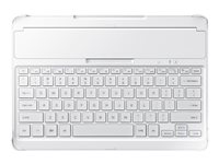Samsung Book Cover Keyboard EE-CP905 - Tangentbord - trådlös - Bluetooth - vit - för Galaxy NotePRO (12.2 tum), TabPRO (12.2 tum) EE-CP905NWEGSE