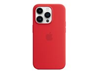 Apple - (PRODUCT) RED - takakansi matkapuhelimelle - MagSafella - silikoni - punainen malleihin iPhone 14 Pro MPTG3ZM/A