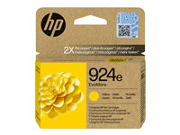 HP 924e EvoMore - Keltainen - alkuperäinen - mustepatruuna malleihin Officejet Pro 8130e 4K0U9NE#CE1