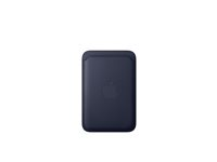 Apple - Plånbok för mobiltelefon/kreditkort - MagSafe-kompatibilitet - mikrotwill, FineWoven - marinblå - för iPhone 12, 13, 14, 15, 16, 16e, 17, 17e, 18, Air MGH94ZM/A