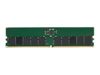 Kingston - DDR5 - moduuli - 16 Gt - DIMM 288 nastaa - 5600 MHz / PC5-44800 - CL46 - 1.1 V - puskuroimaton - on-die ECC KSM56E46BS8KM-16HA