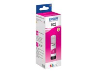 Epson 102 - 70 ml - magenta - original - bläcktank - för EcoTank ET-15000, 2750, 2751, 2756, 2850, 2851, 2856, 2955, 3850, 4750, 4850, 4856, 4951 C13T03R340